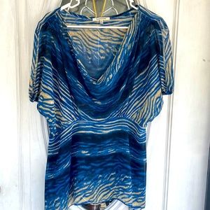 XL sheer top Quintessential brand